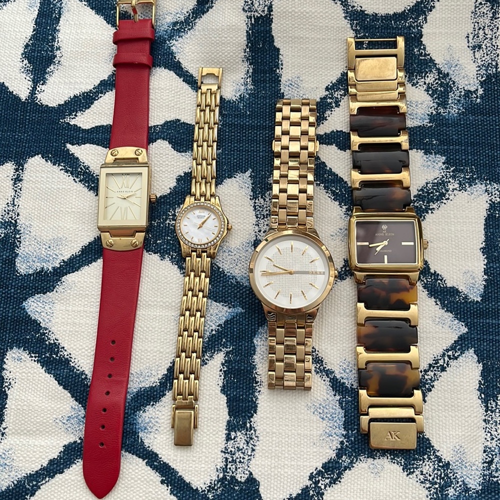 Watches bundle.Anne Klein, DKNY and Citizen